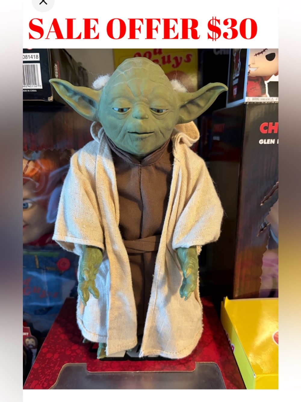 Star Wars Yoda 2005 Talking 12 Inch Jedi Master Toy Figure